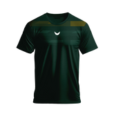 Green Degraded Padel T-shirt - Dark Green